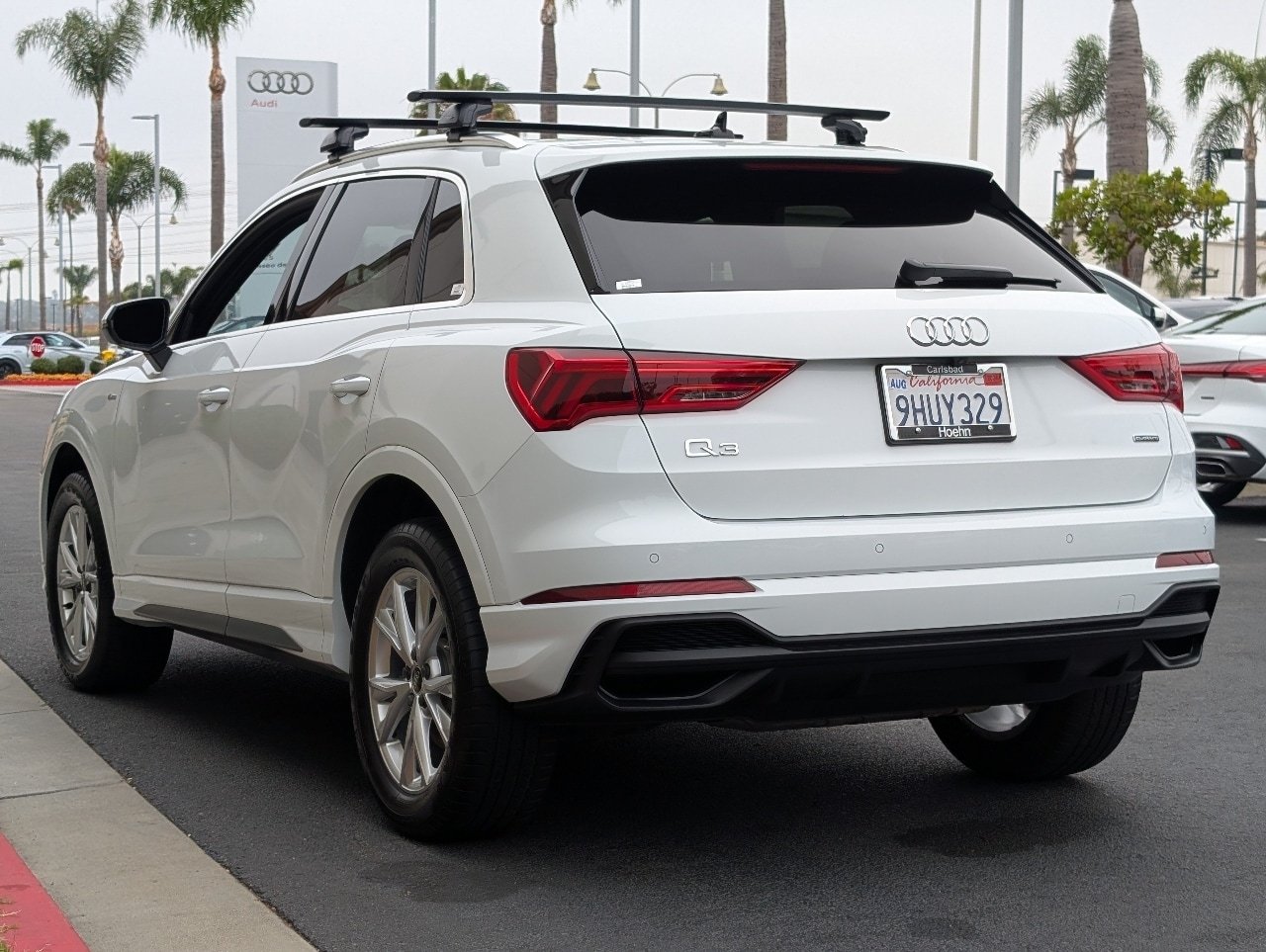 Used 2023 Glacier White Metallic Audi Premium Plus image 13
