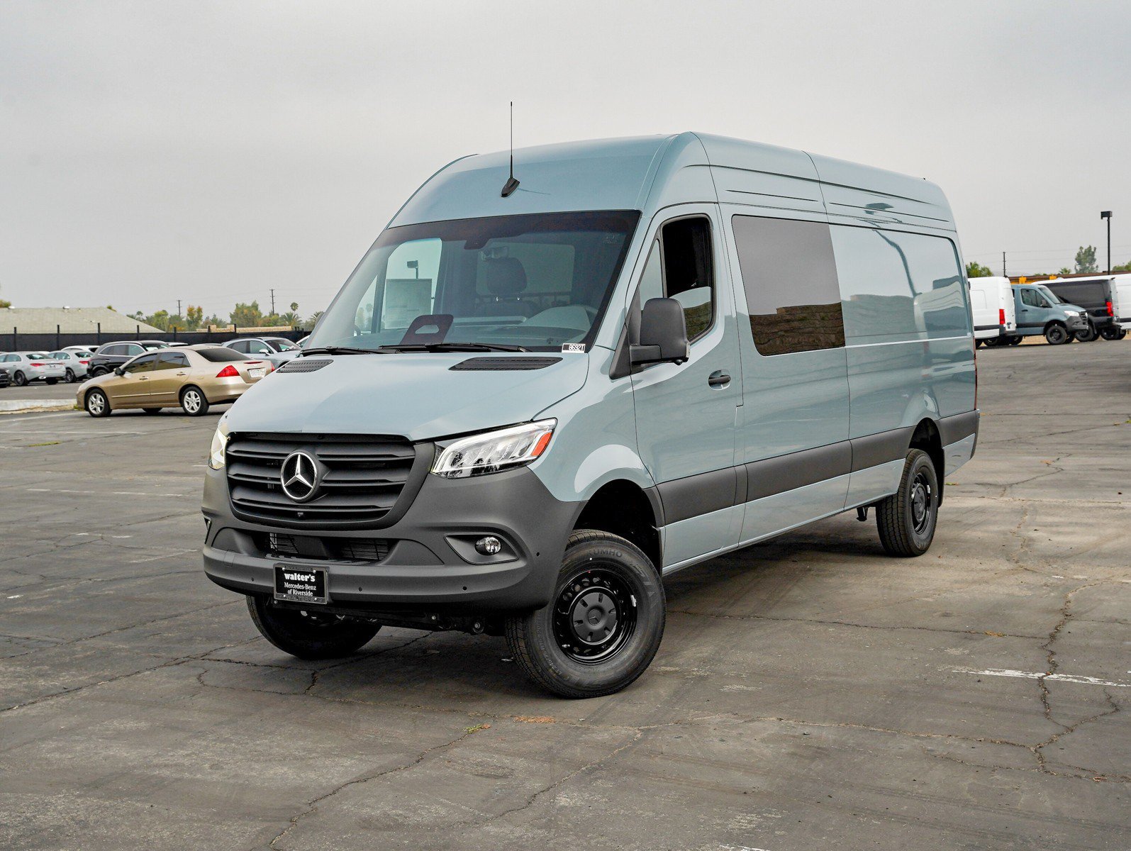 New 2026 Blue Gray Mercedes-Benz 2500 High Roof I4 Diesel HO 170 AWD image 1