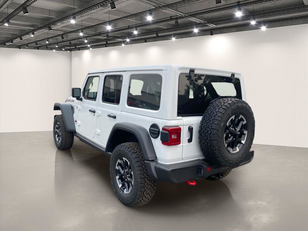 New 2026 Bright White Clear-Coat Exterior Paint Jeep Rubicon image 3