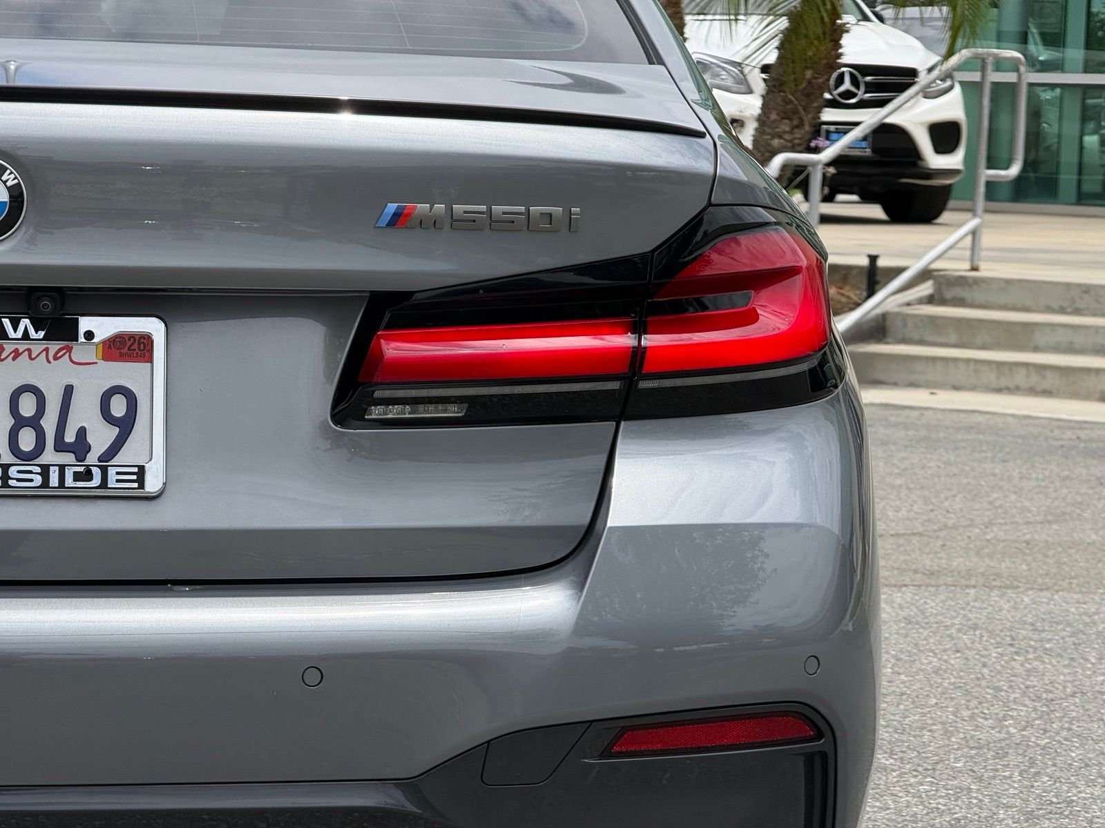 Certified Used 2023 Skyscraper Grey Metallic BMW M550i xDrive image 14