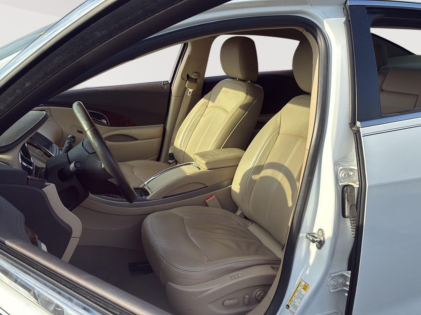 Used 2013 Summit White Buick Leather image 3