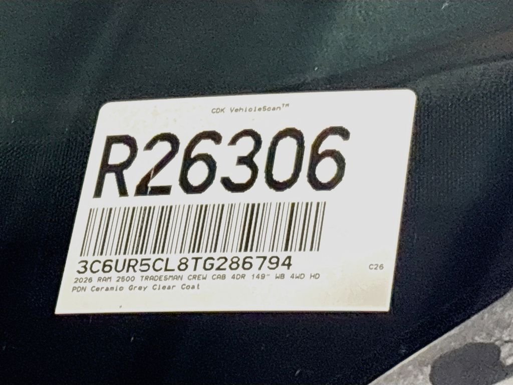 New 2026 Ceramic Gray Clear-Coat Exterior Paint RAM  image 25