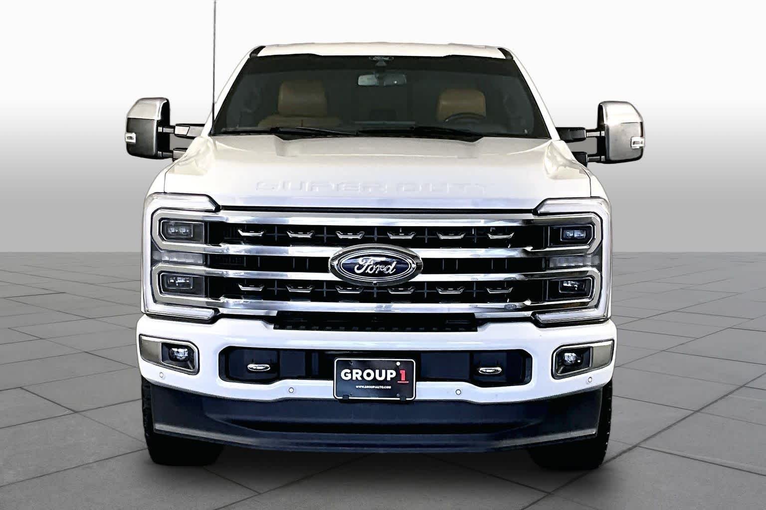 Used 2024 Star White Metallic Tri-Coat Ford Platinum image 4