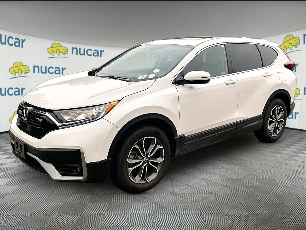 Used 2021 White Honda EX-L image 3