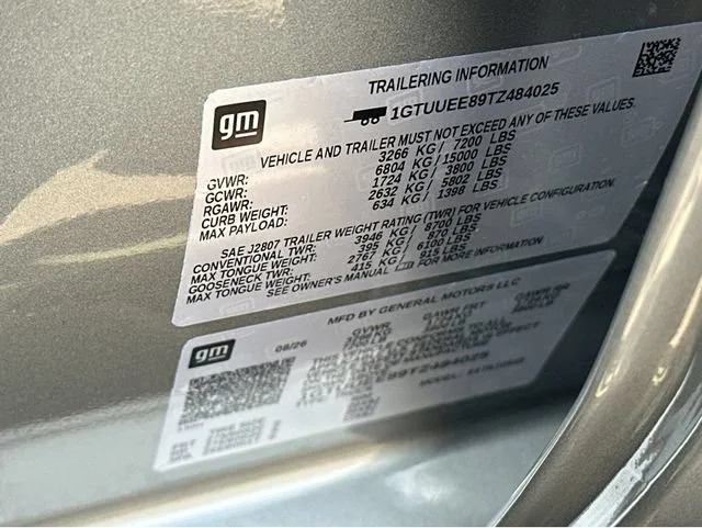 New 2026 Sterling Metallic GMC AT4 image 36