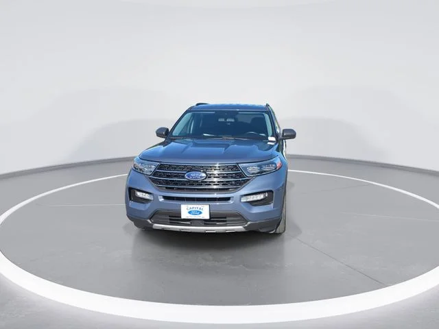 Used 2021 Blue Ford XLT image 3