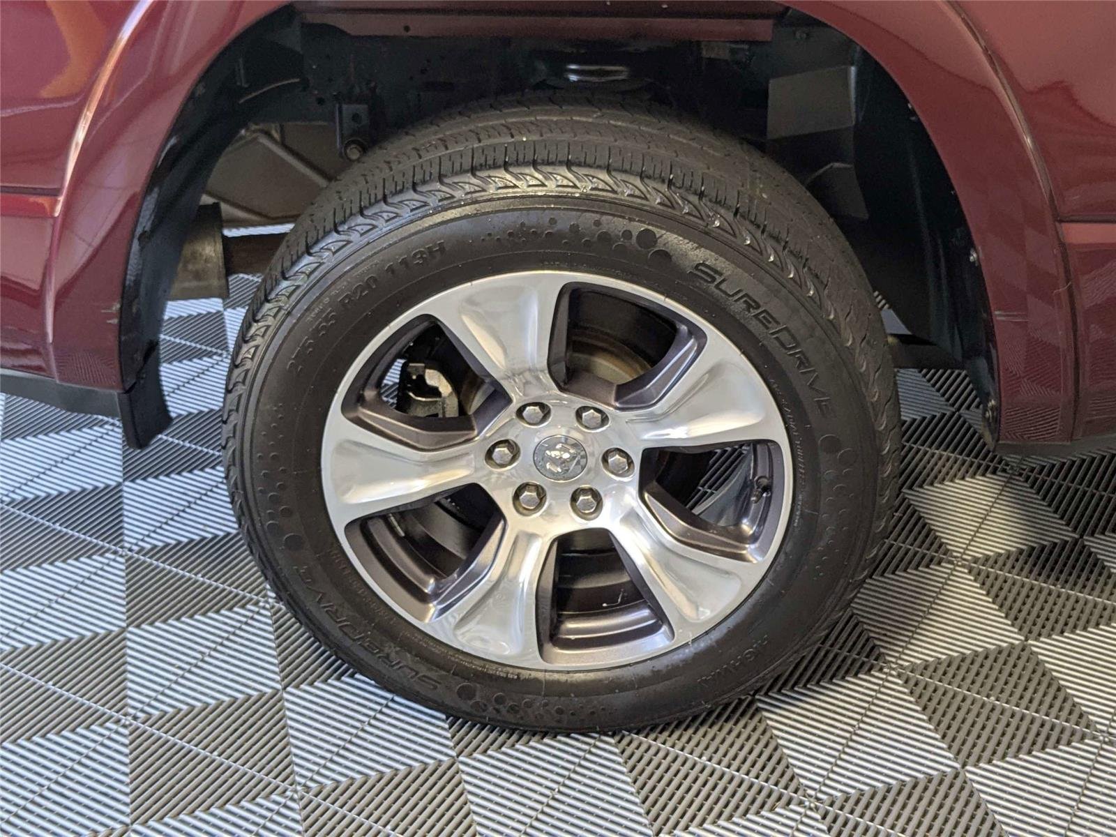Used 2022 Delmonico Red Pearlcoat Ram Laramie image 9