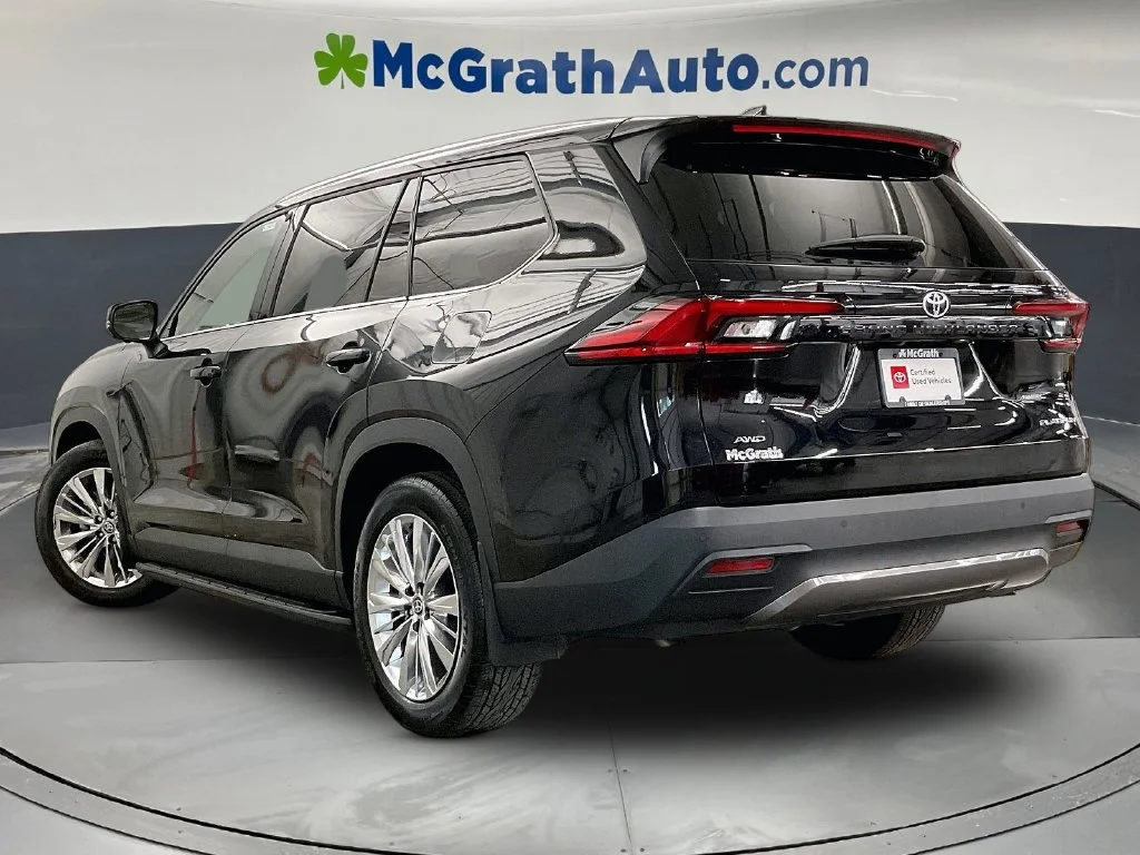 Certified Used 2025 Black Toyota Platinum image 3