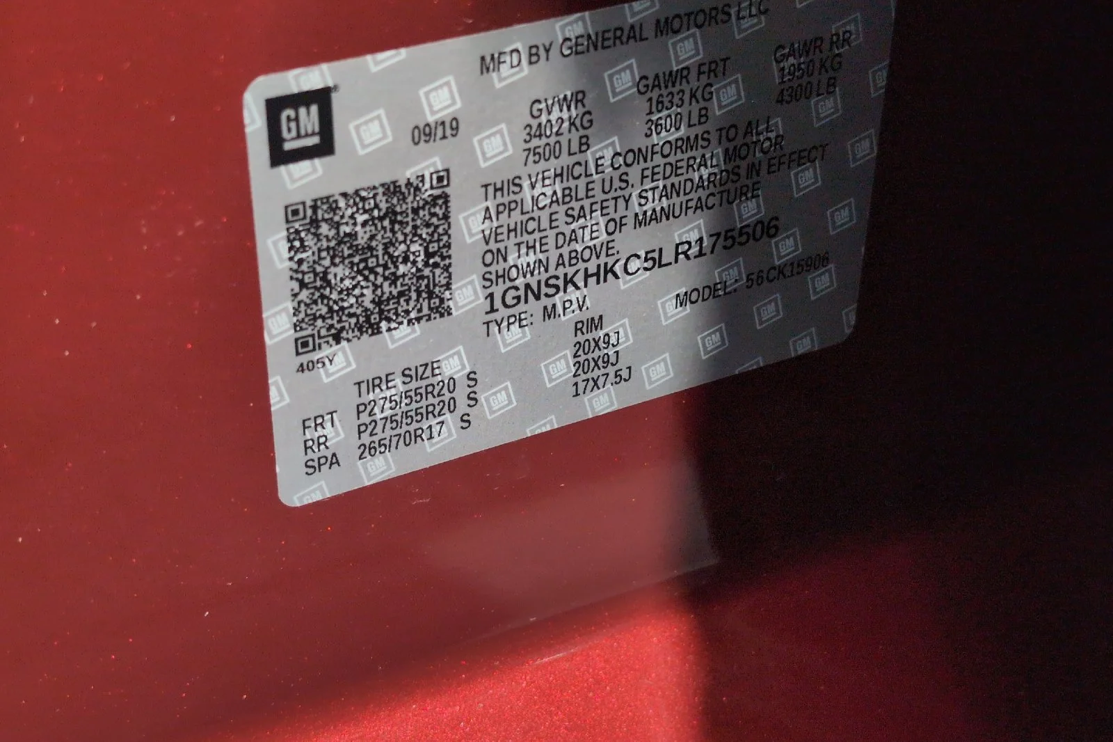 Used 2020 SIREN RED TINTCOAT Chevrolet LT image 31