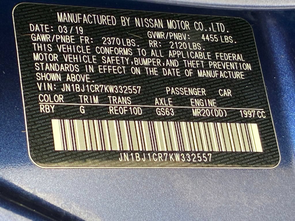 Used 2019 Blue Nissan S image 35