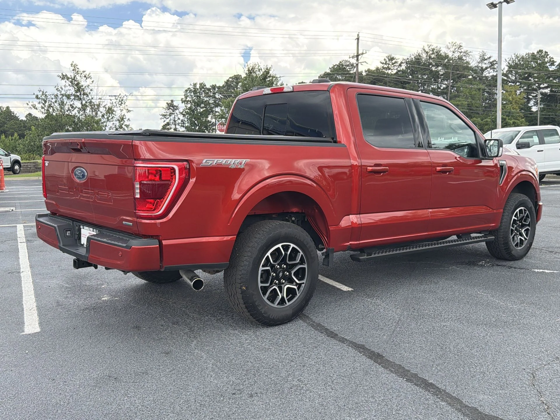 Certified Used 2023 Chili Pepper Red Ford XLT image 28