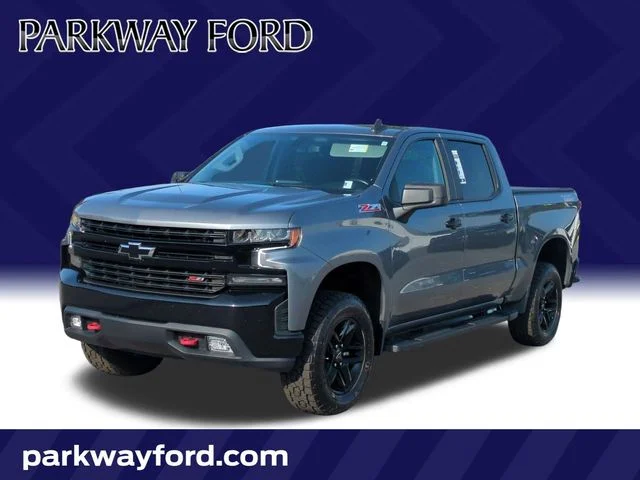 Used 2021 Gray Chevrolet LT Trail Boss image 1