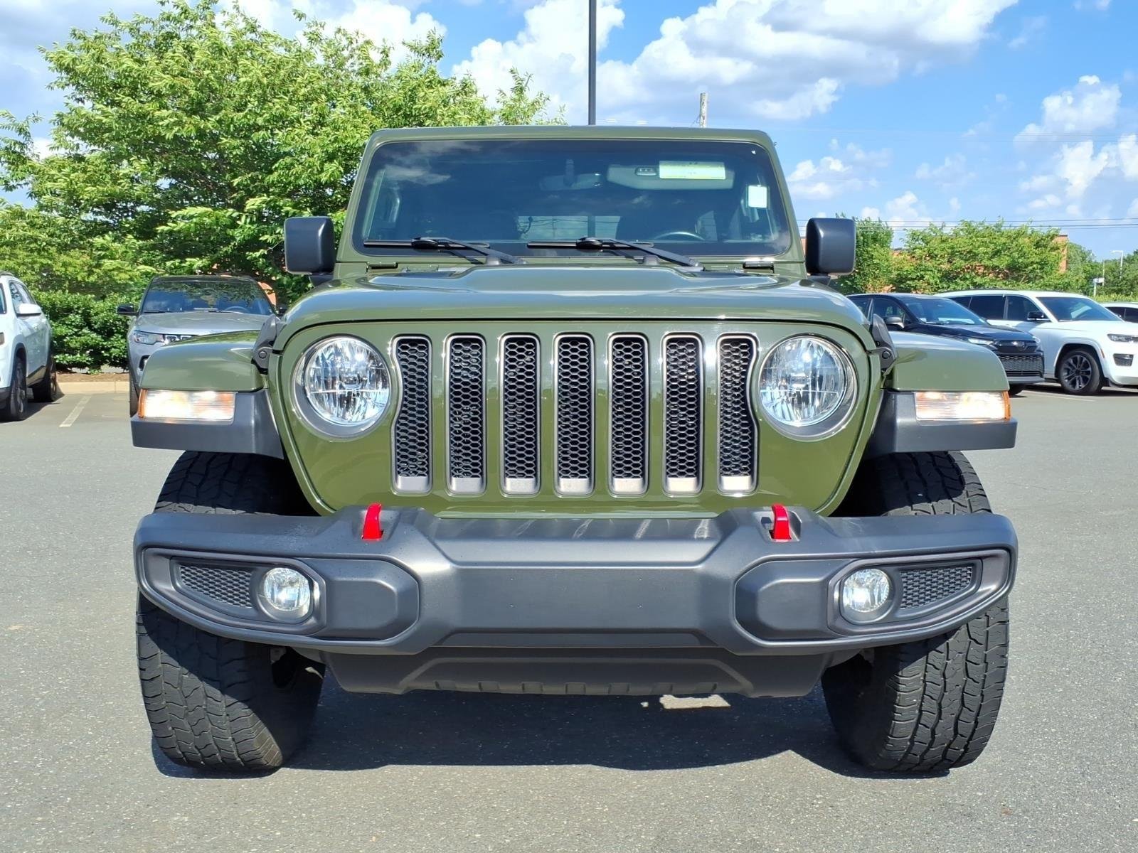 Used 2021 Sarge Green Clearcoat Jeep Unlimited Rubicon image 14