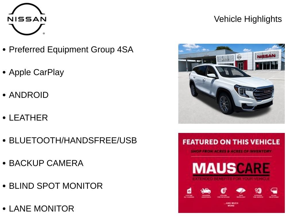 Used 2024 White GMC SLT image 8