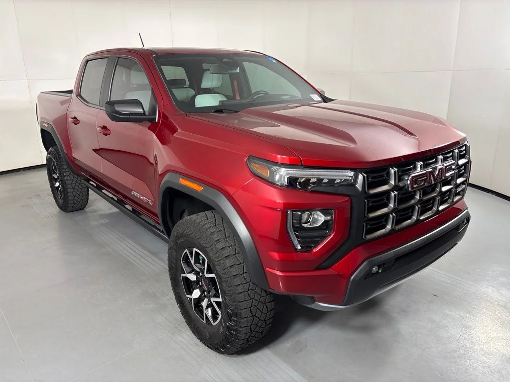 Used 2025 Red GMC AT4X image 2