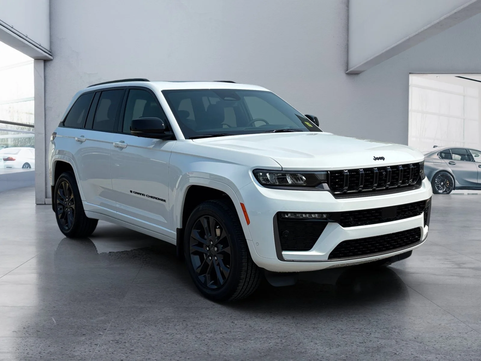 New 2026 Bright White Jeep Limited Reserve image 7