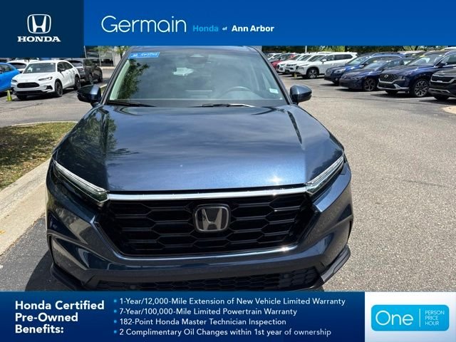 Certified Used 2024 Canyon River Blue Metallic Honda 1.5T AWD EX-L image 2