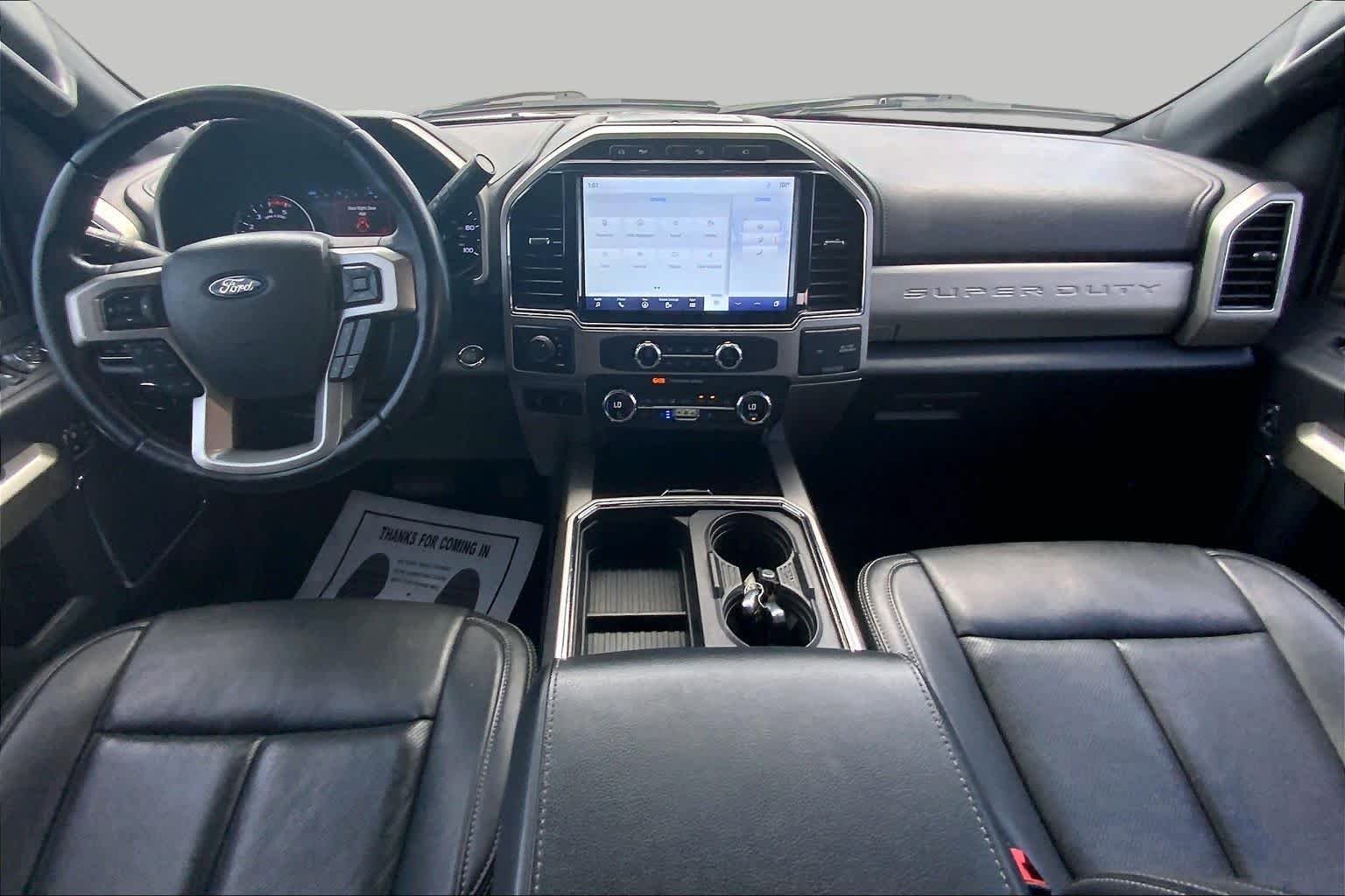 Used 2022 Iconic Silver Metallic Ford LARIAT image 16