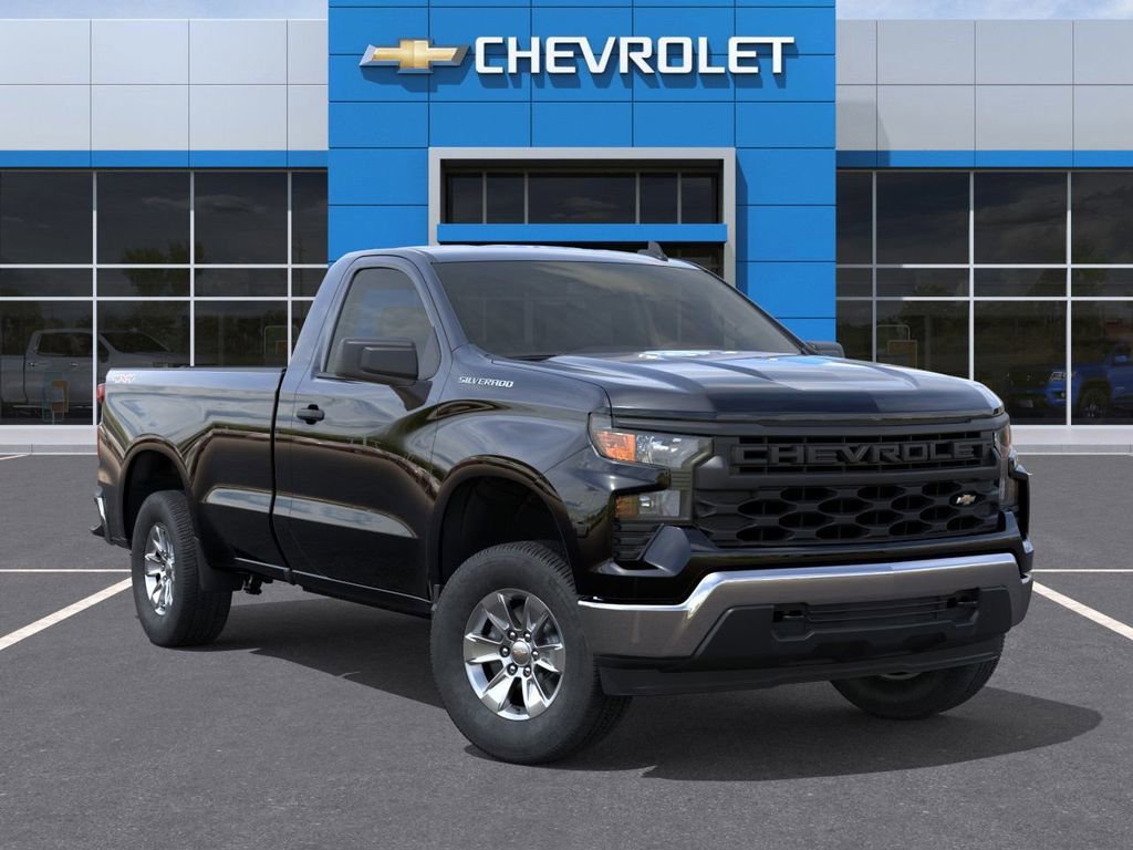 New 2025 Chevrolet Silverado 1500 WT 2D Standard Cab