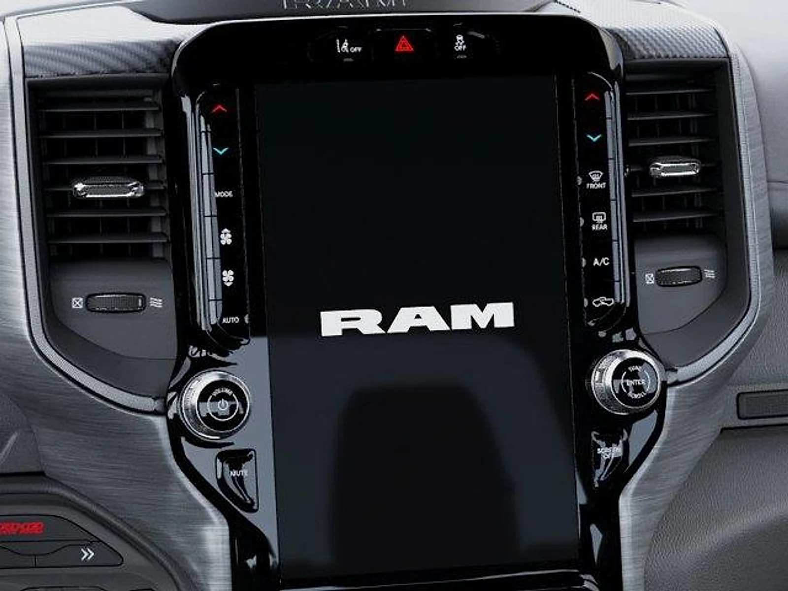New 2026 Forged Blue Metallic Exterior Paint RAM RHO 4x4 Crew Cab 5