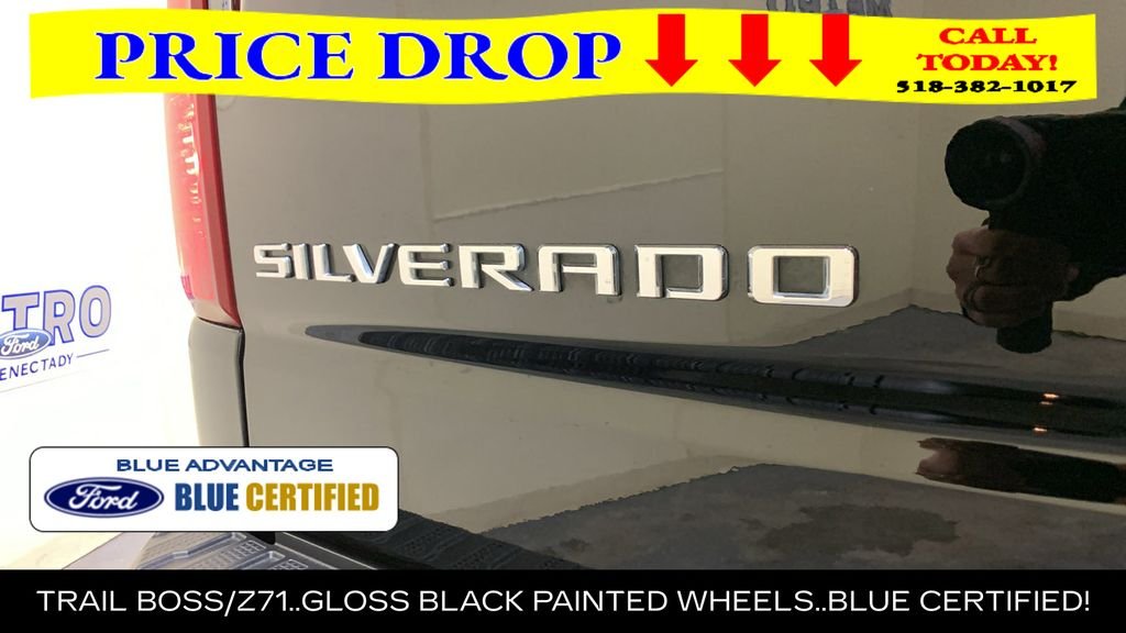 Certified Used 2024 Black Chevrolet Custom Trail Boss image 21