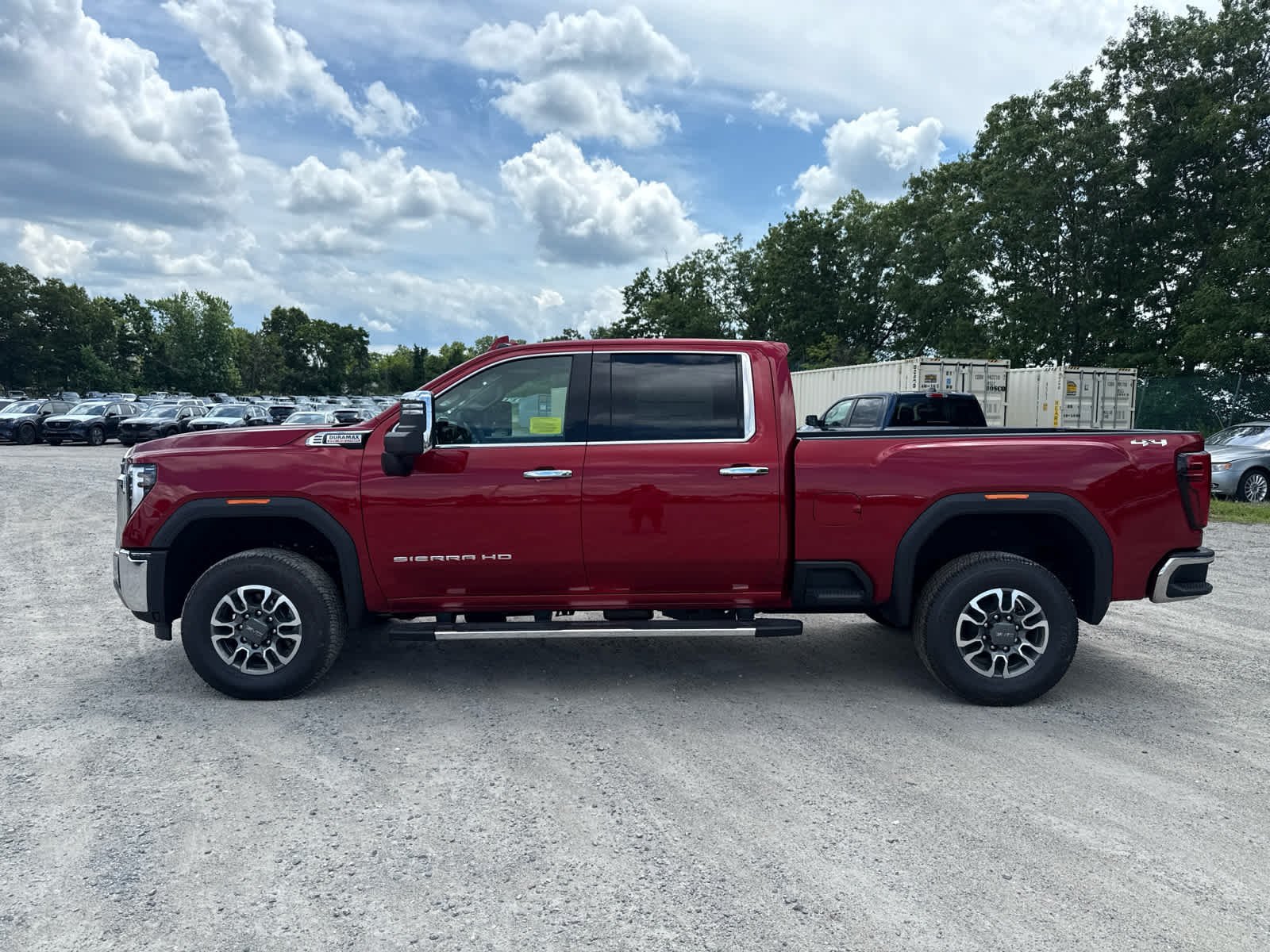 New 2026 Volcanic Red Tintcoat GMC SLT image 2