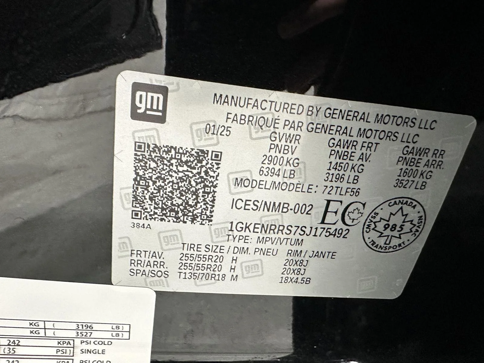 Used 2025 Ebony Twilight Metallic GMC Denali image 34