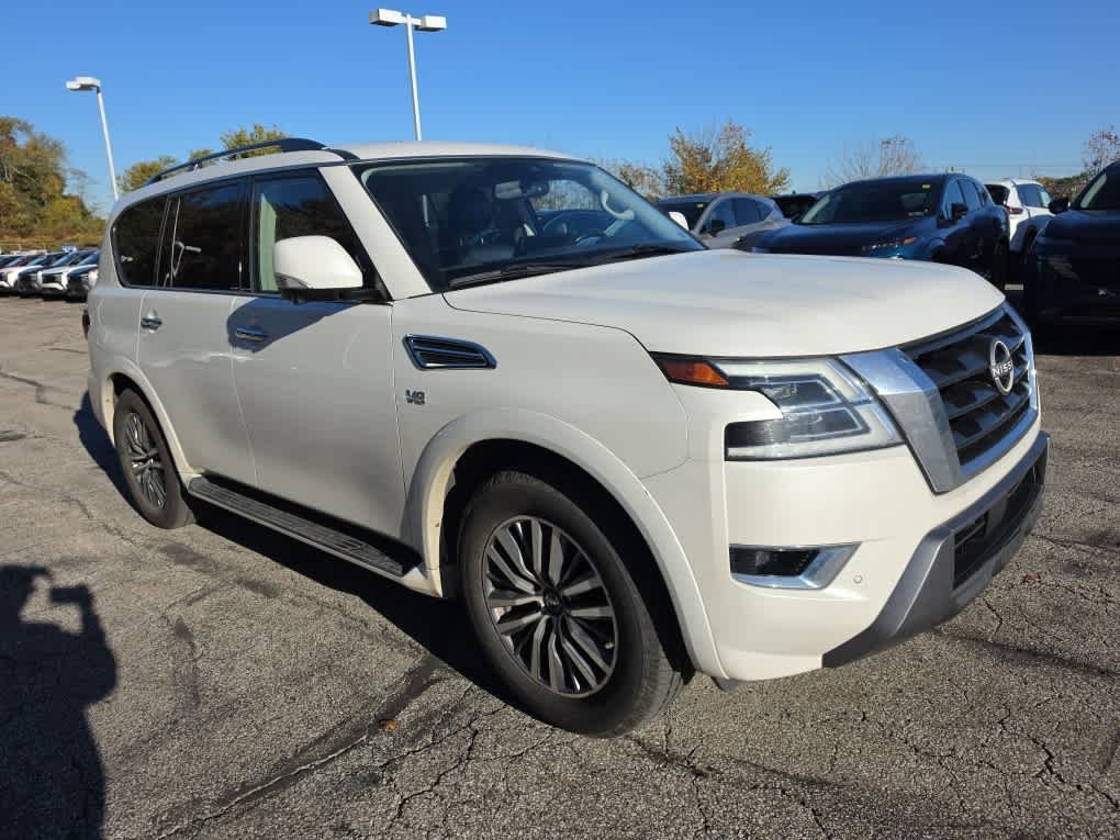 Used 2021 Aspen White Tricoat Nissan SL image 15