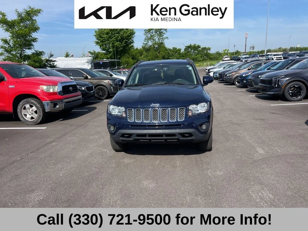 Used 2016 Jeep Compass Latitude with VIN 1C4NJDEB3GD804381 for sale in Medina, OH