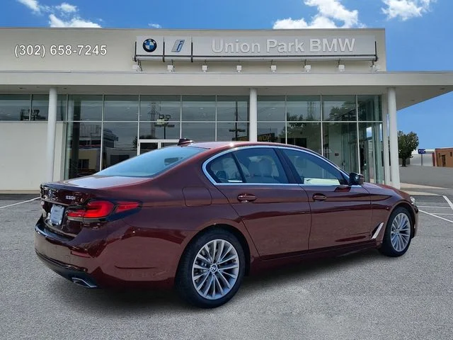 Certified Used 2023 Aventurin Red Metallic BMW 530i xDrive image 6