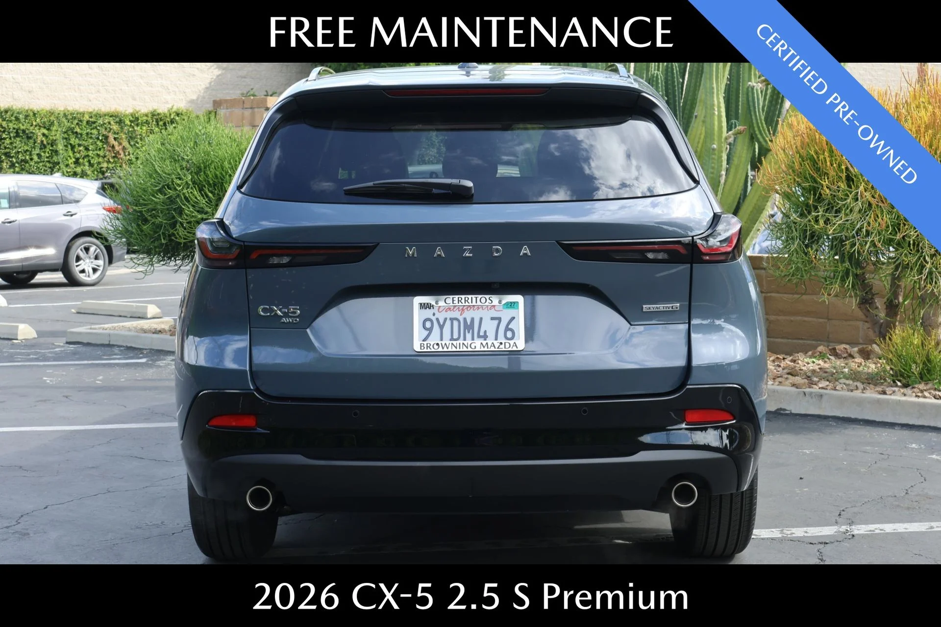 Certified Used 2026 Gray Mazda 2.5 S Premium image 4