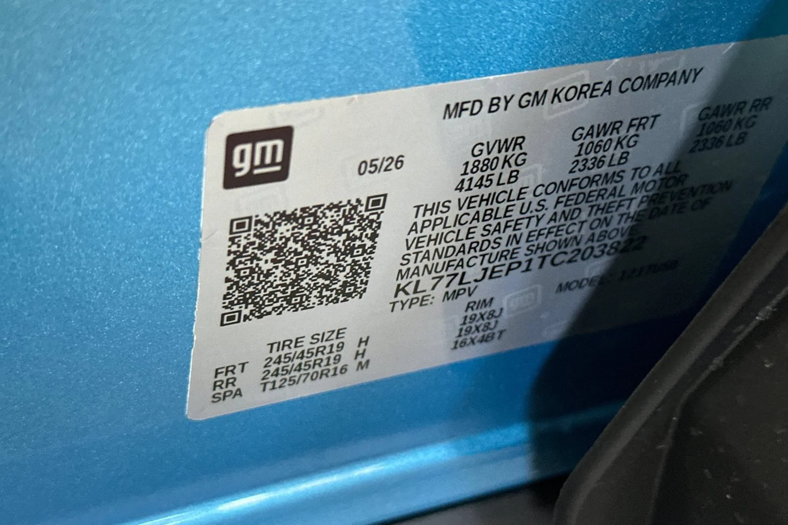New 2026 Marina Blue Metallic Chevrolet 2RS image 27