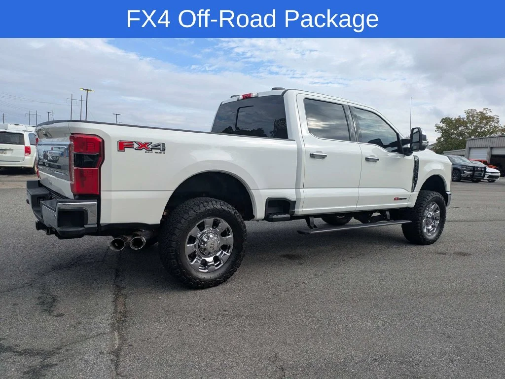 Used 2025 White Ford King Ranch image 4