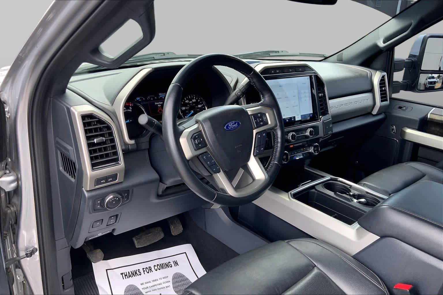 Used 2022 Iconic Silver Metallic Ford LARIAT image 18