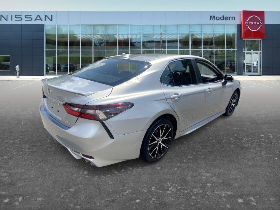 Used 2023 Celestial Silver Metallic Toyota SE image 5