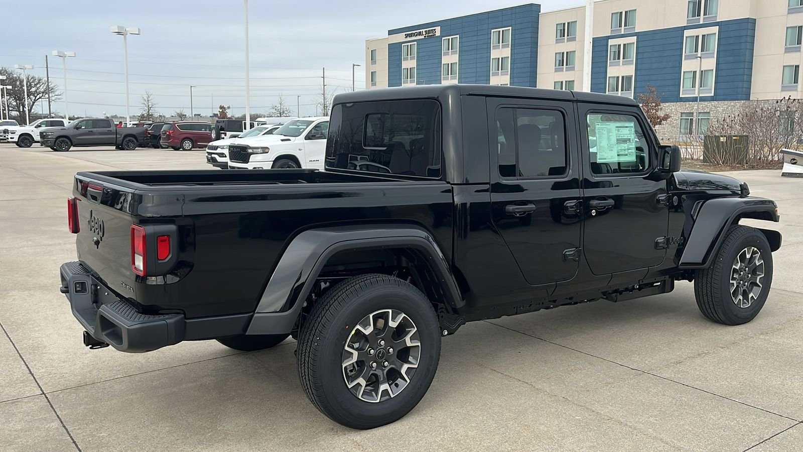 New 2026 Black Clear-Coat Exterior Paint Jeep Sahara image 8