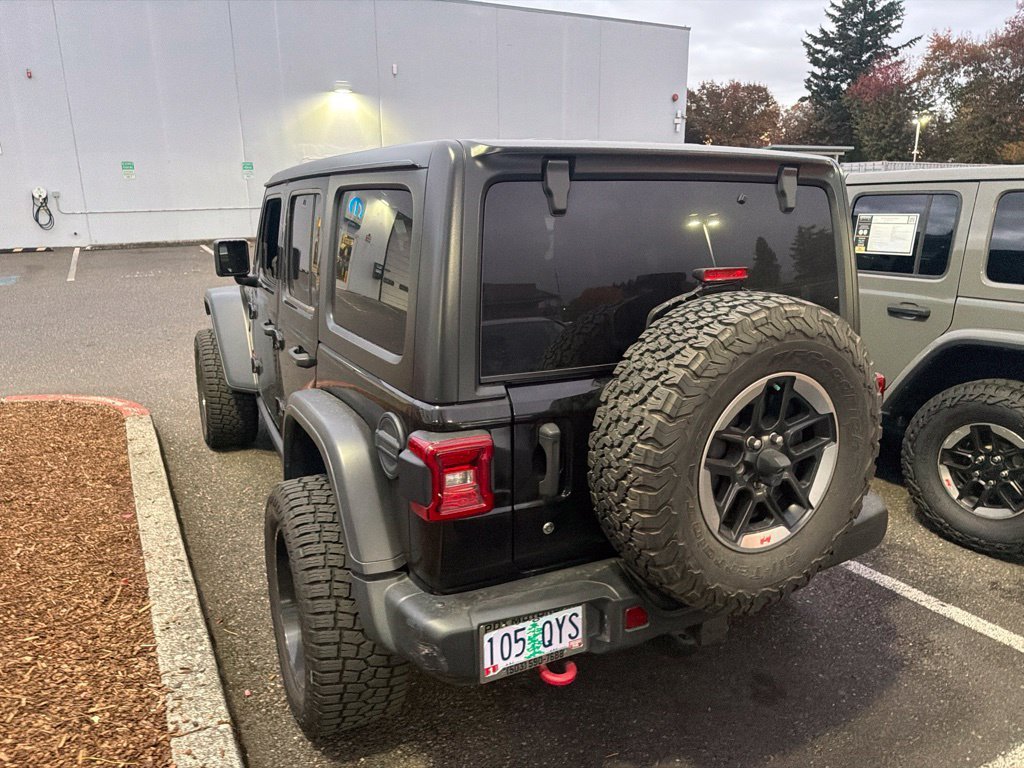Used 2018 Black Clearcoat Jeep Unlimited Rubicon image 4