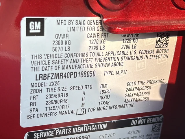 Used 2023 Red Buick Preferred image 34