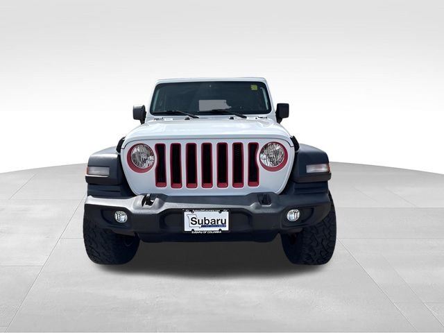 Used 2019 White Jeep Unlimited Sport S image 2