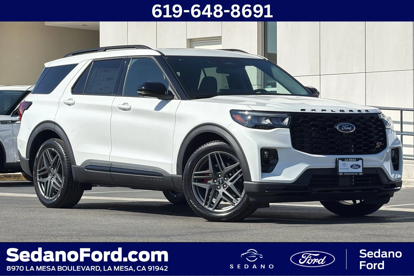 New 2026 Star White Metallic Tri-Coat Ford ST image 1