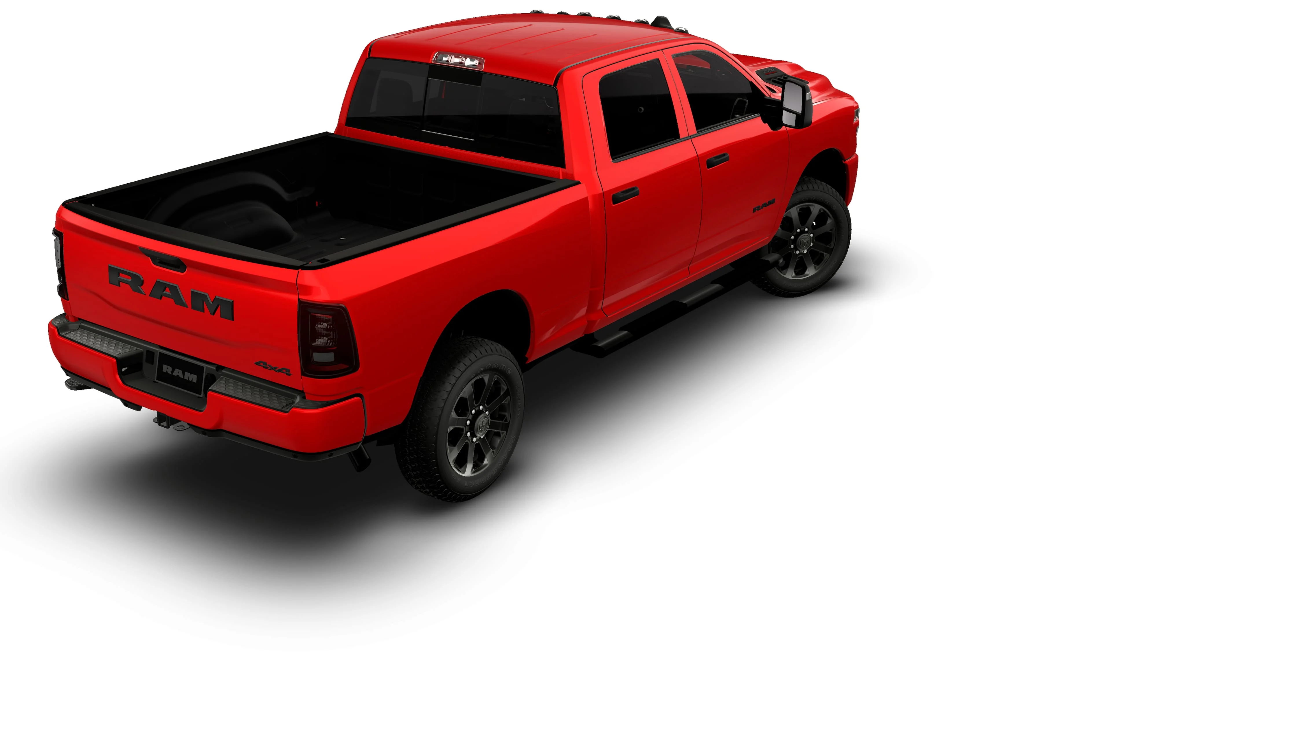 New 2026 Flame Red Clear-Coat Exterior Paint RAM  image 14