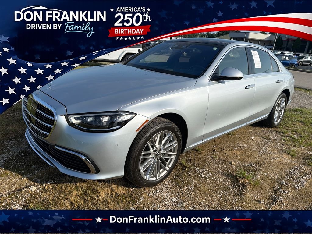Used 2021 Silver Mercedes-Benz S 580 image 1