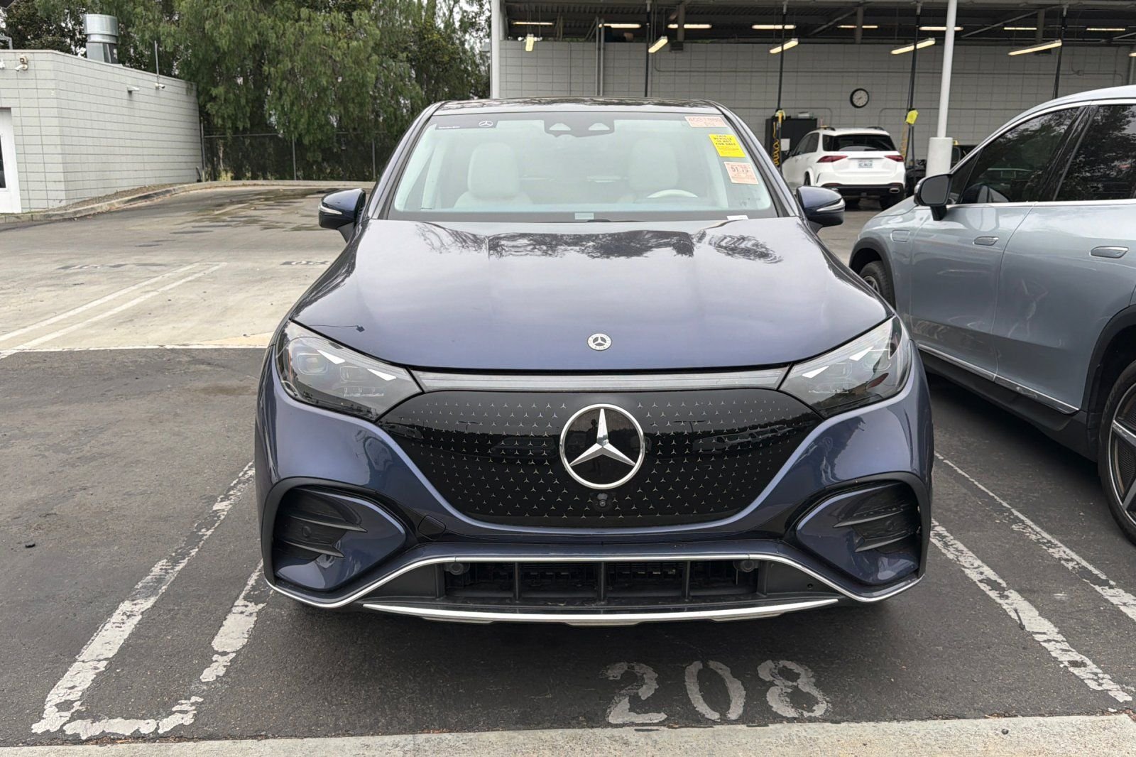 Certified Used 2023 Blue Mercedes-Benz 350+ SUV image 3