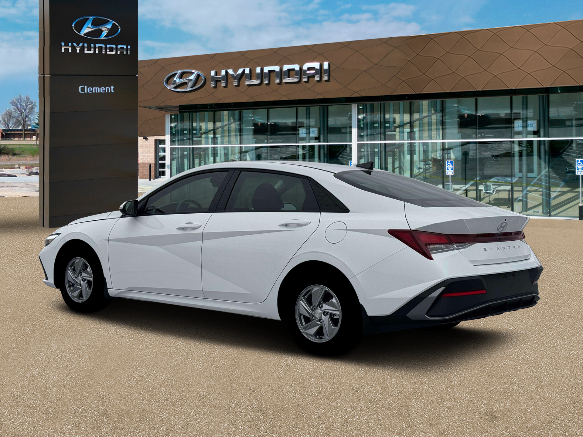 New 2026 White Hyundai SE image 4