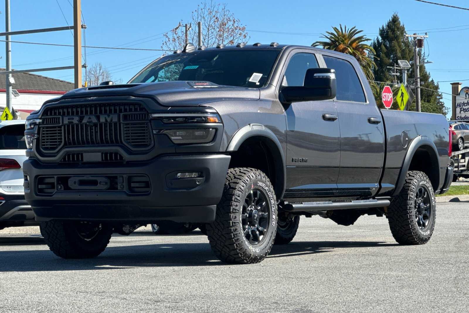 New 2026 Granite Crystal Metallic Clear-Coat Exterior Paint RAM POWER WAGON image 8