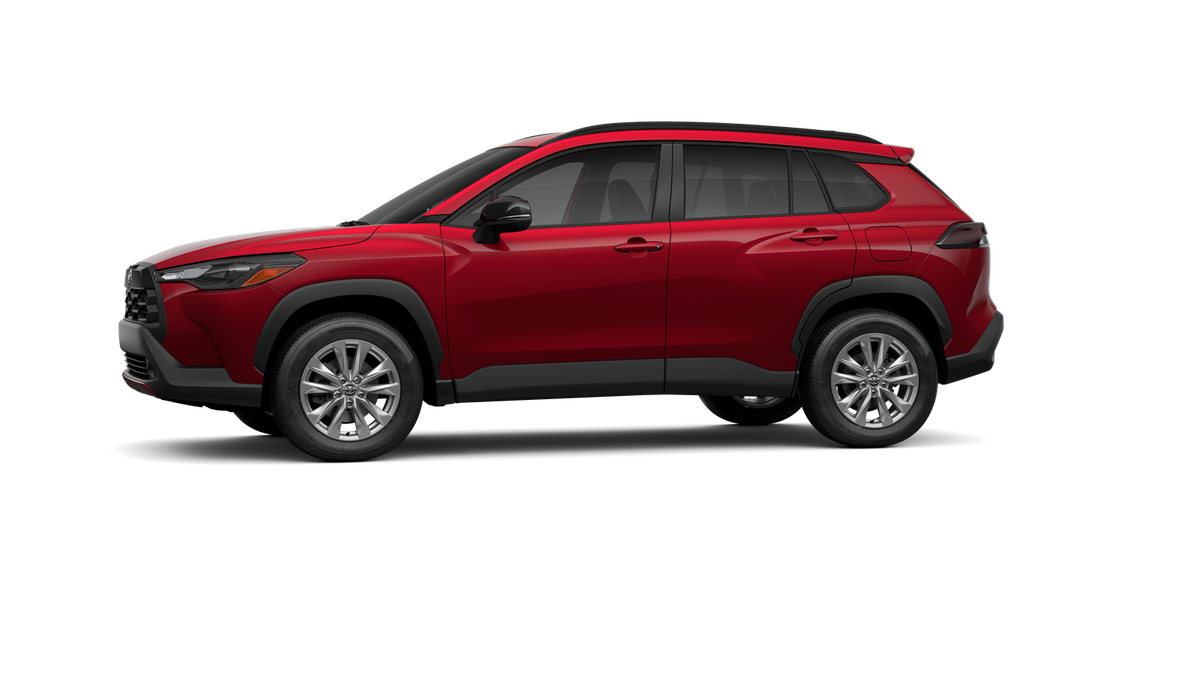 New 2026 Soul Red Crystal Toyota LE image 3