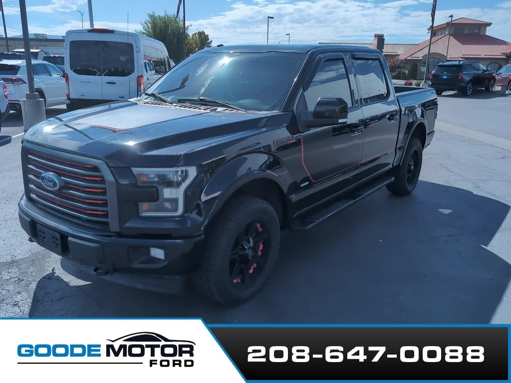 Used 2017 Black Ford Lariat image 2