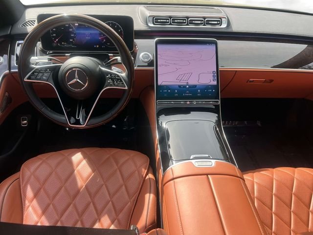 Certified Used 2022 Blue Mercedes-Benz S 500 image 15