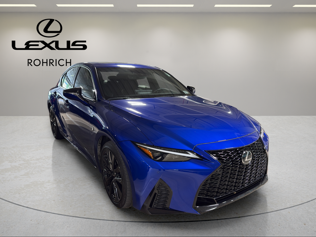 Certified Used 2022 Blue Lexus 350 F SPORT image 4