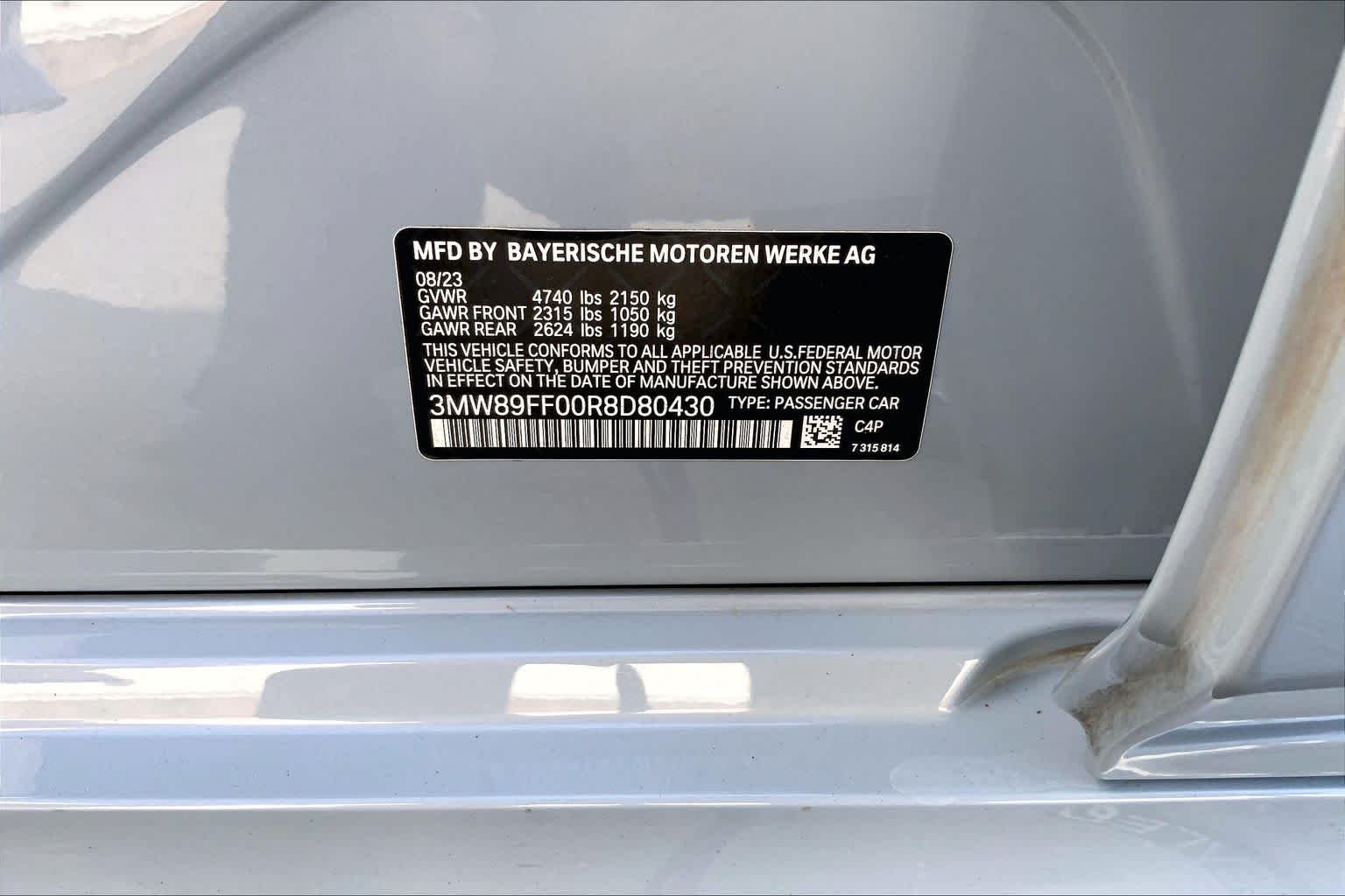 Certified Used 2024 Brooklyn Grey Metallic BMW 330i xDrive image 33